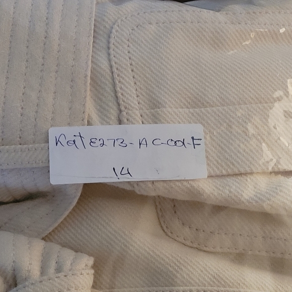 Kate Spade Luxe Twill Jacket Size 14 New - Picture 11 of 14